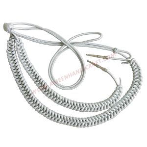 Army Officres Aiguillettes Silver