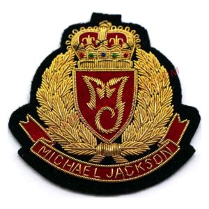 Mechael Jackson Blazer Badges
