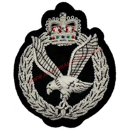Air Corps Embroidered Bullion Blazer Badge