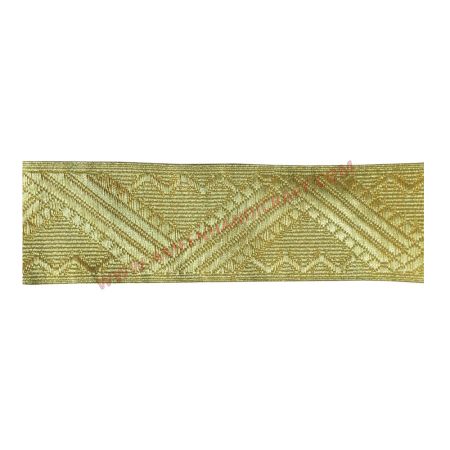 Military Gold Austrian Wave Lace Briad