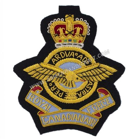 Royal Canadian Air Force Bullion Wire Badge