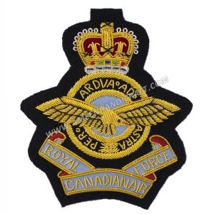Royal Canadian Air Force Bullion Wire Badge
