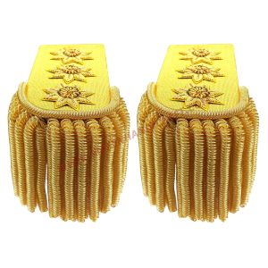 French Military Bullion Fringe Epaulette