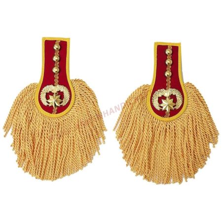 Fashionable Golden Epaulettes