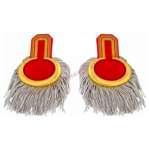 Machine Embroider Shoulder Epaulettes