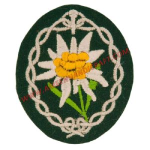 German Army Edelweiss Mountain Troops Badge