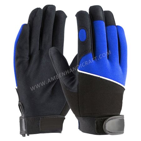 Breathable Spandex Mechanics Gloves