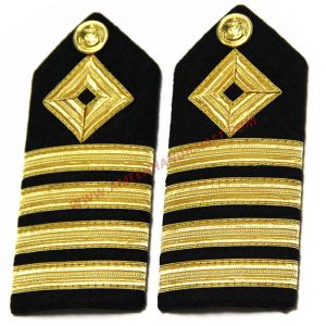 Merchant Marine Gold Braid Shoulder Boards