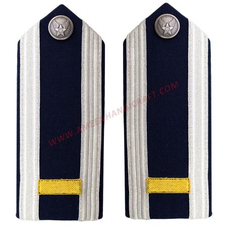 USAF Second Lieutenant Rank Shoulder Boards