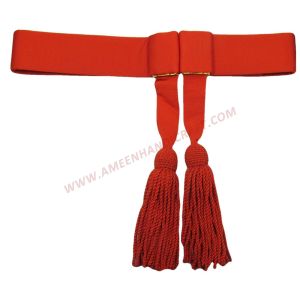 Army Sash Waist Belt Red Waist Sash