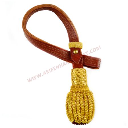 Royals officers Leather Gold Sword Knot