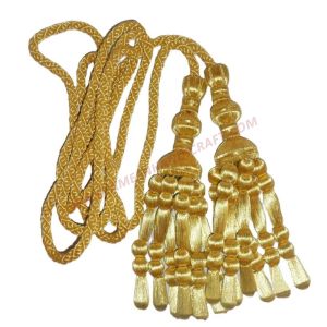 Metalic Gold Tassals