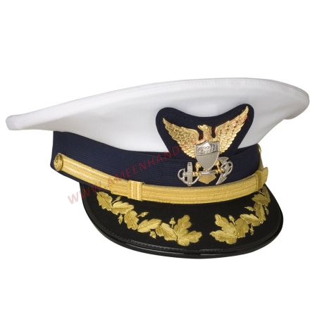 Coast Guard Captain Visor Cap