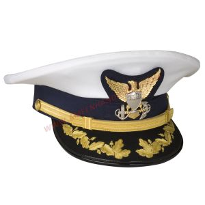 Coast Guard Captain Visor Cap