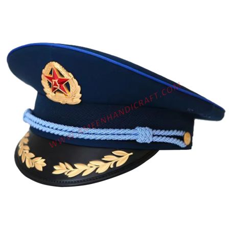 Custom Made Aviation Pilot Visor Cap