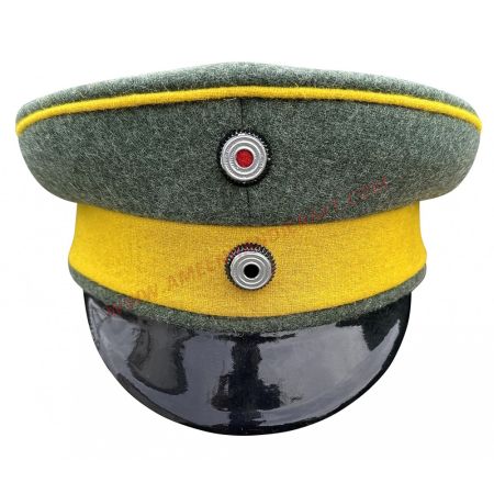 German WWII Cavalry Officers Visor Cap