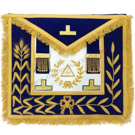 Grand Master Craft Apron Royal Blue